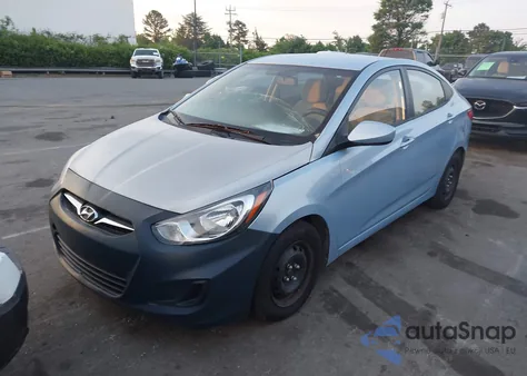 2012 Hyundai Accent Gls z USA, uszkodzony, nr VIN KMHCT4AE1CU201372